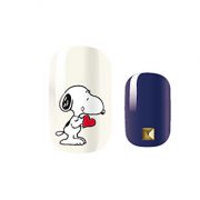 Snoopy print nail wraps