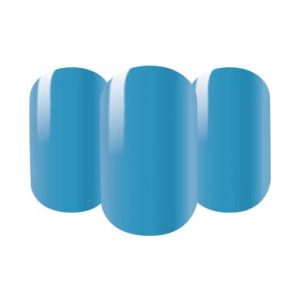 Baby blue nail wraps