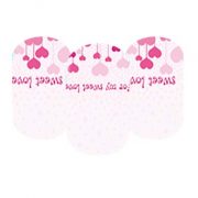 Pink design nail wraps