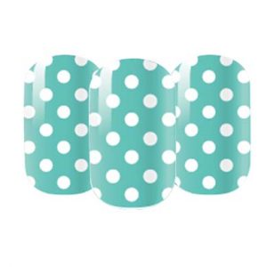 Polka dot nail wraps